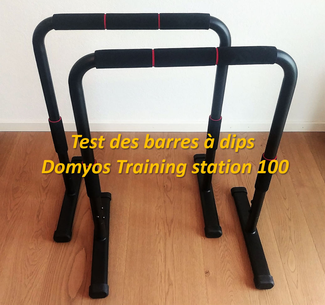 Le test des barres à dips Domyos Training station 100 – L'entrainement 3  Dimensions